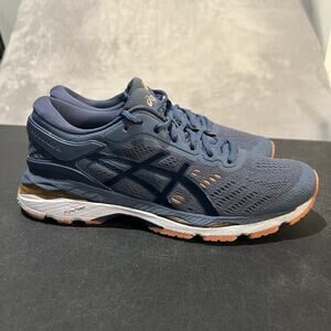 ASICS Gel-Kayano 24 Running Shoes Women's 9 Blue T799N Athletic Sneaker
